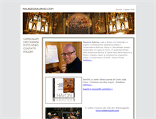 Tablet Screenshot of mauriziosalerno.com
